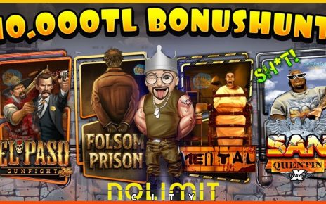 SLOT OYUNLARI ⚔️? NO LİMİT SAĞLAYICISI ⚔️? 10.000₺ BONUSHUNT ⚔️? #slot #slotoyunları #casino