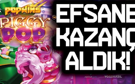 SLOT OYUNLARI ✨ POP WİNS PİGGY POP ✨ EFSANE KAZANÇ ALDIK ? #slotoyunları #casino #slot