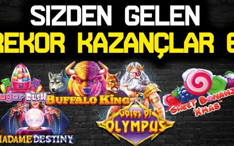 SLOT OYUNLARI ? SİZDEN GELENLER ? SLOT REKOR KAZANÇLAR 6ı