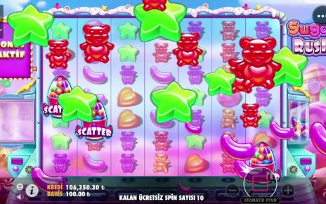 SLOT OYUNLARI ? SUGAR RUSH ? EFSANE ÖDÜYOR KOŞUN ? #slotoyunları #slot #casino