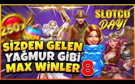 SLOT OYUNLARI⭐SİZDEN GELEN MAX WİN KAZANÇLAR #8 ⭐ #slot #slotoyunları #casino #slotizle #aviator