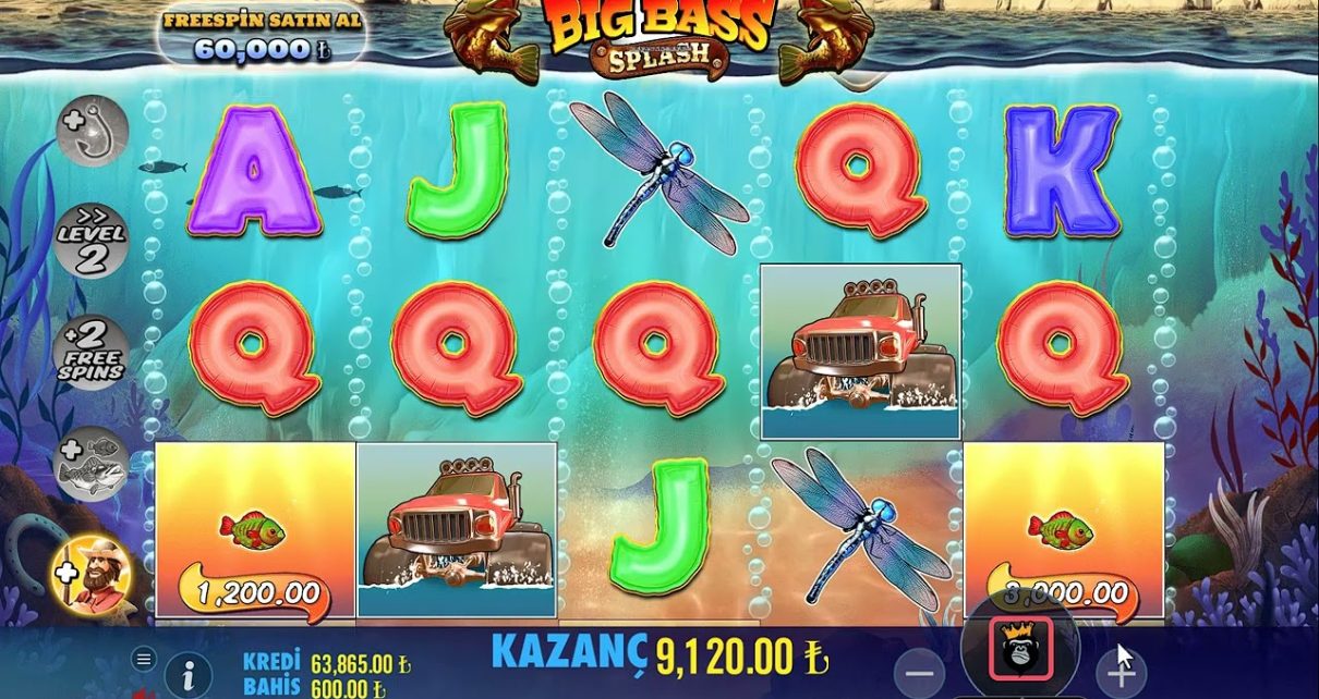 ❎? SLOT OYUNU – BİG BASS SPLASH DA HASAN USTAYI DELDİK ? BÜYÜK KAZANÇ #casino #slot #slotoyunları