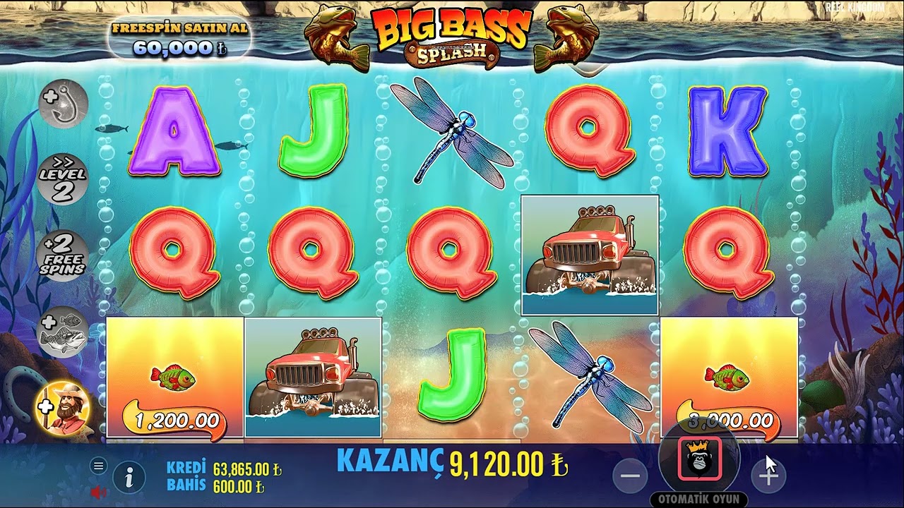 ❎? SLOT OYUNU - BİG BASS SPLASH DA HASAN USTAYI DELDİK ? BÜYÜK KAZANÇ #casino #slot #slotoyunları