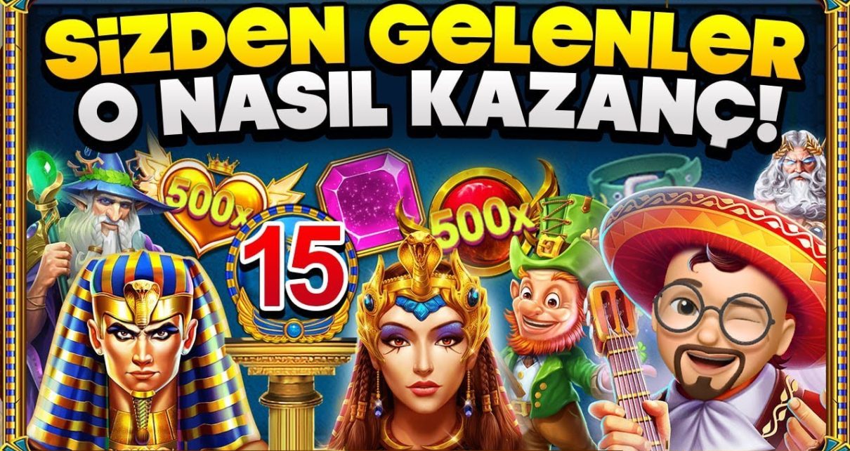 SLOT SİZDEN GELENLER ? SLOT OYUNLARI MAX WİN 15 ?ı
