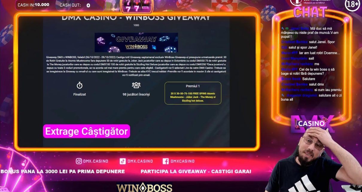 SUNDAY morning time – GIVEAWAY – WINBOSS  | GOOD VIBES WITH @DMX CASINO