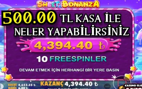 SWEET BONANZA İLE KÜÇÜK KASA NASIL OYNANIR ? #slot #casino #slotizle #ençokkazandıranslotoyunları