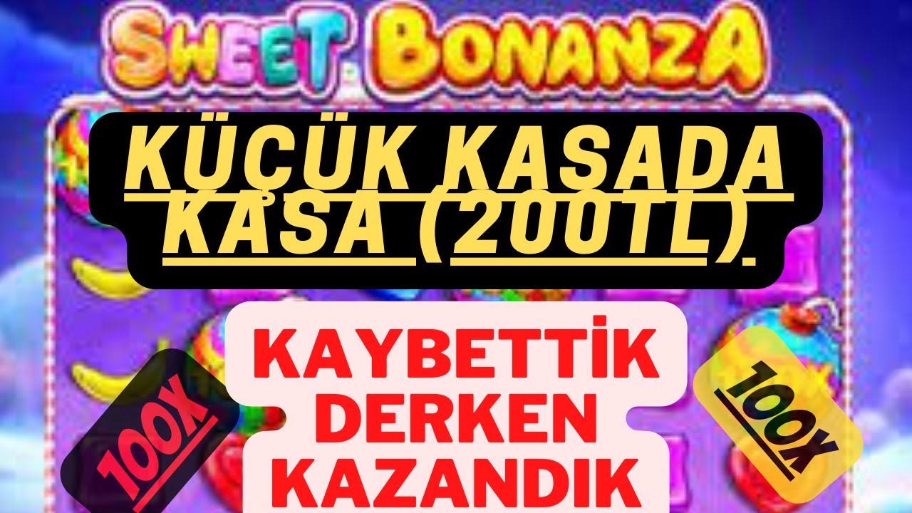 ?SWEET BONANZA?200 TL KÜÇÜK KASADA SABRET KAZAN #slot #casino #slotoyunları #taktik #bigwin #rekor