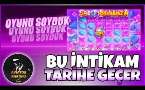 Sweet Bonanza |100X İle İntikamı Aldık Bonanzayı Yine Soyduk | #sweetbonanza #slotvideoları #casino