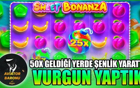 Sweet Bonanza | 50X İle Oyunu Bozduk 320.000 Tl Kazanç | #sweetbonanza #slotvideoları #casino