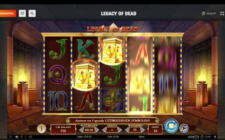 TOTO online casino legacy of dead slot deel 2!