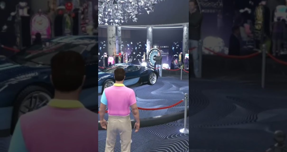 Take pictures inside the GTA Online Casino and this happens