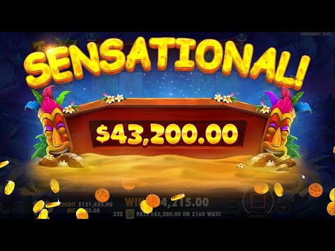 Tropical Tiki – Big Bonus Buy – Sensational WIN – Online Casino Slot