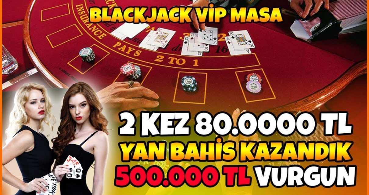 Türkiye Rekoru 500.000 TL Yan Bahis Rekor Kazancı BLACKJACK | #canlıcasino #blackjack #sweetbonanza