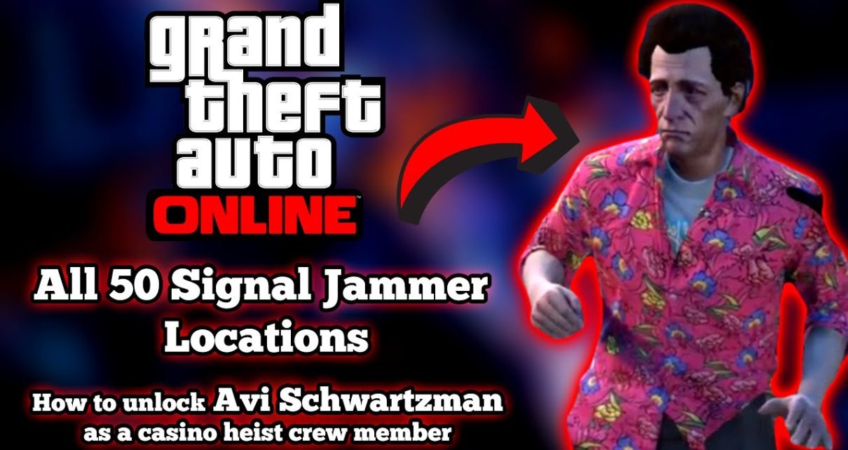 Unlock Avi Schwartzman GTA Online Diamond Casino Heist Crew fellow member – Signal Jammer Locations