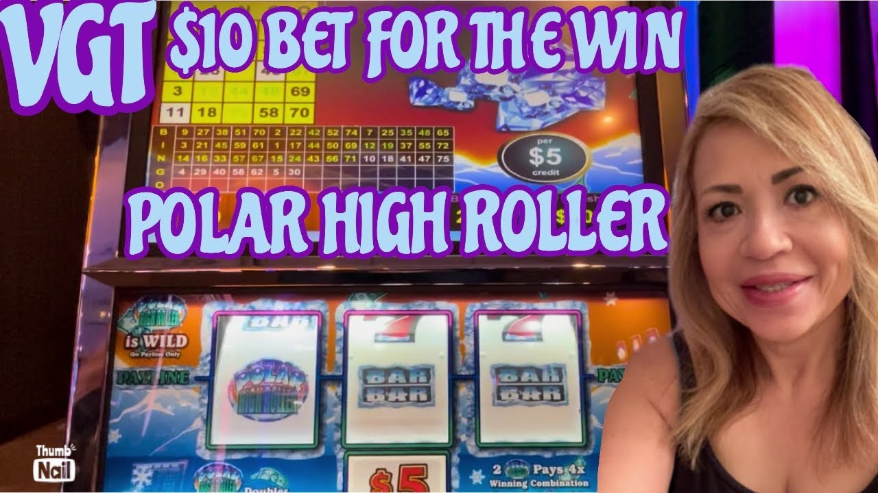 ?‍❄️? VGT POLAR HIGH ROLLER $10 BET FOR THE WIN?‍❄️?#casino #vgt #polar #slots