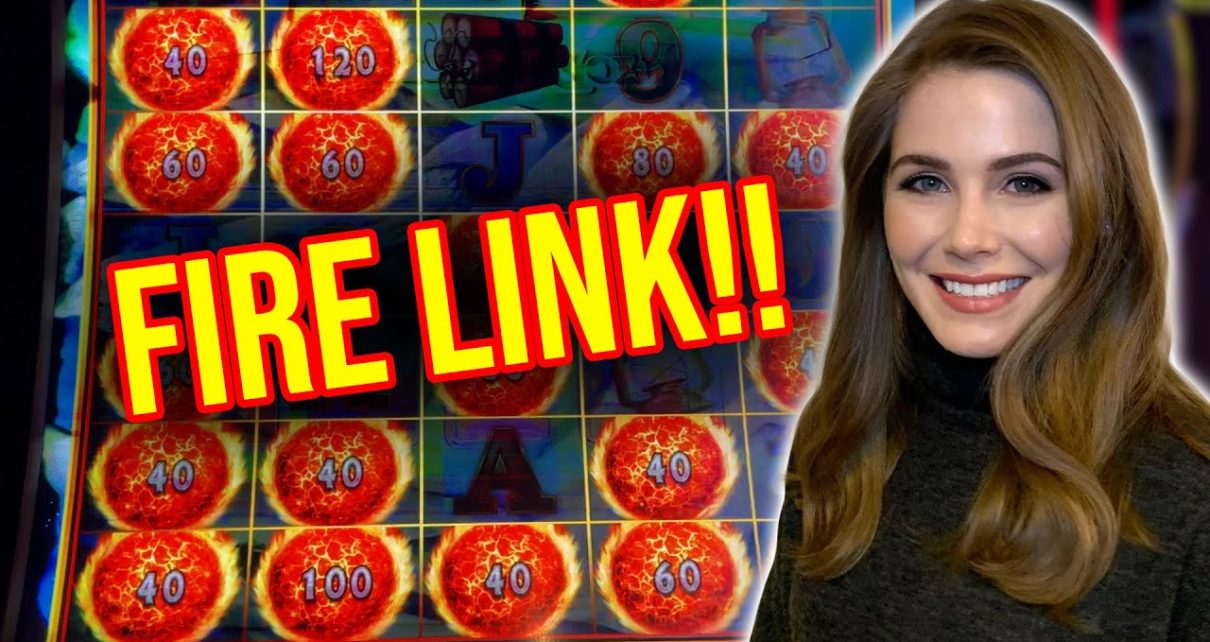 WILL SARAH WIN AGAIN!? ULTIMATE FIRE LINK SLOT MACHINE!! BONUSES!!!