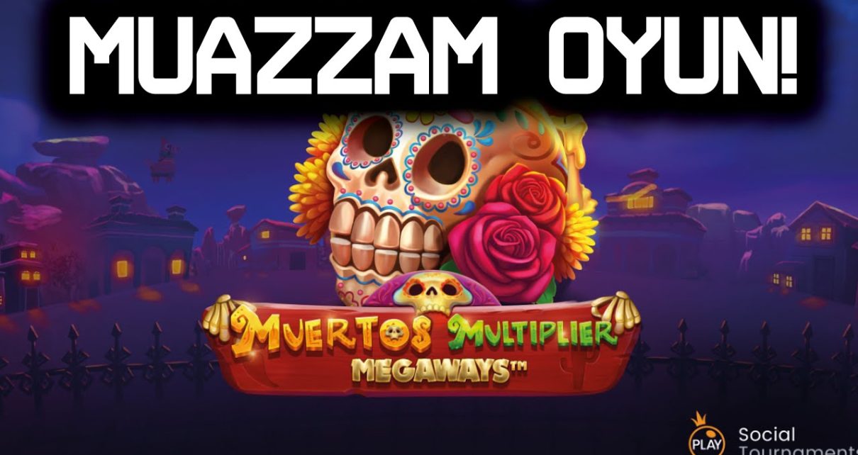 YENİ SLOT OYUNU ? MUERTOS MULTİPLİER MEGAWAYS ? MUAZZAM OYUN #slot #slotoyunları #casino