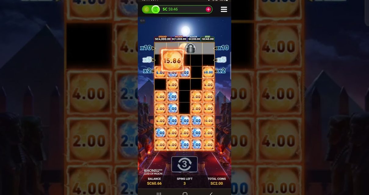 chumba online casino khonsu God of moon bonus multiplier! chumba online casino khonsu God of moon bonus multiplier!