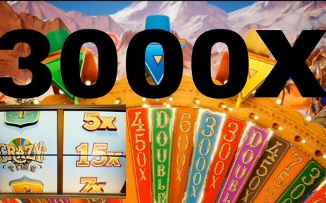 পাগল হয়ে যাব | 3000X Crazy time | Crazy time game | Casino game video | casino |online casino game