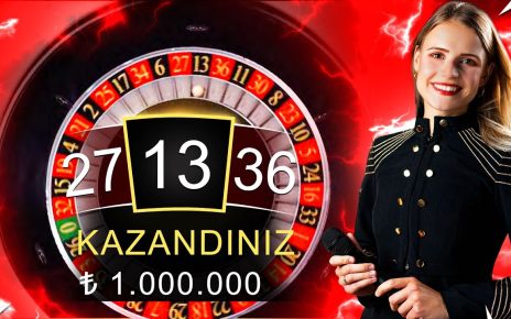 1 MİLYON TL LİGHTNİNG RULET REKOR KAZANÇ! #rulet #roulette #casino