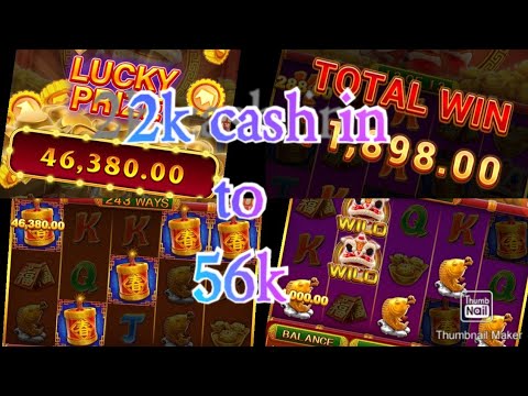 2k cash in turns to 56k/CHINESE NEW YEAR/ONLINE CASINO