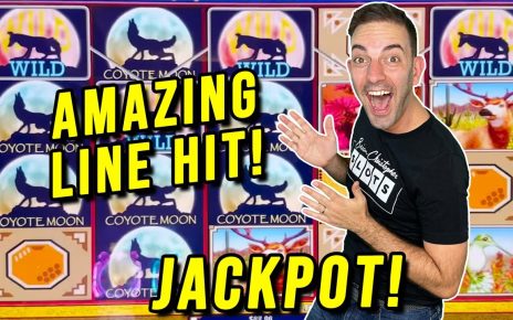 AMAZING Coyote Moon JACKPOT on a LINE HIT at Palms Casino