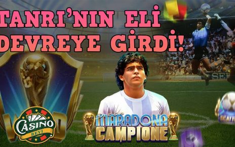 ⚽Allah’ım Gool #MaradonaCampione’de Vurduk, Gol Oldu! Casino Beyi #slot#casino#slotoyunları#gameart