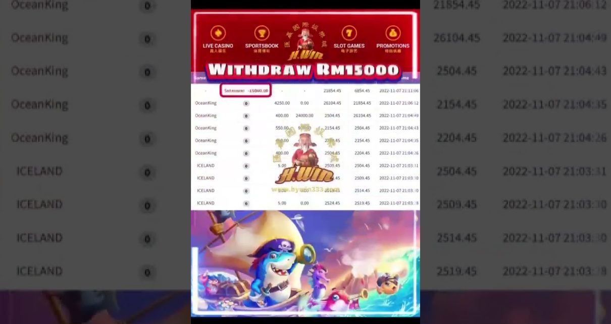 BIG Withdraw 15k ‼️ main online casino penting cari company JUJUR !! JOIN Hywin333 at nowadays ! JANJI SYOK!