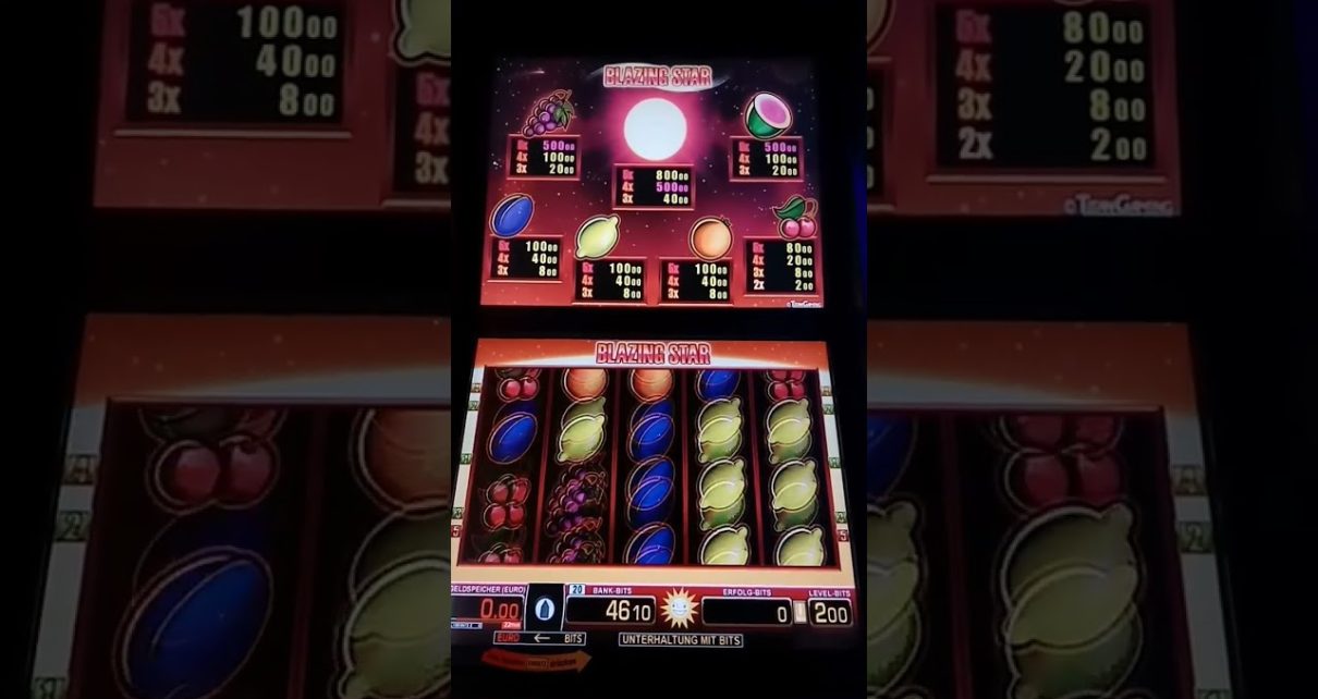 BLAZING STAR GÖNNT AUF 2€ Fach! Casino Geldgewinn Merkur Magie