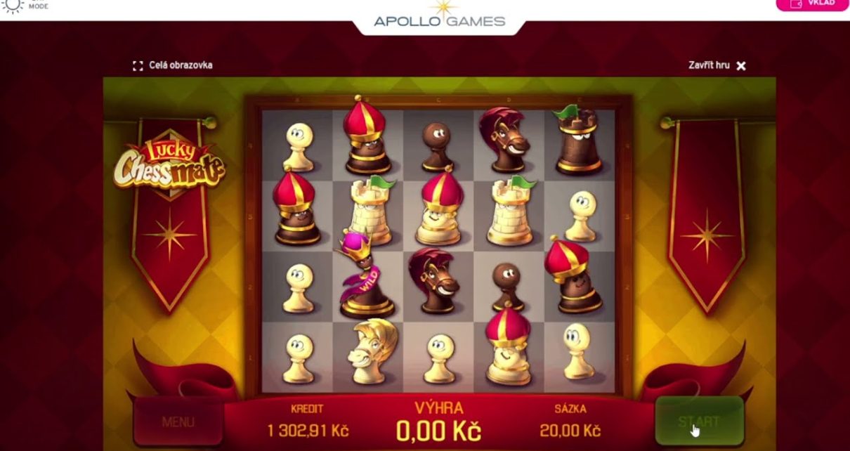BOUCHÁM BEDNY | LUCKY CHESSMATE | APOLLO GAMES | APOLLO GAMES ONLINE CASINO