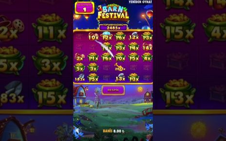 Barn Festival Öyle Şeyler Yaptıki Gördüklerinize İnanamayacaksınız Mega Wınn #casino #slot