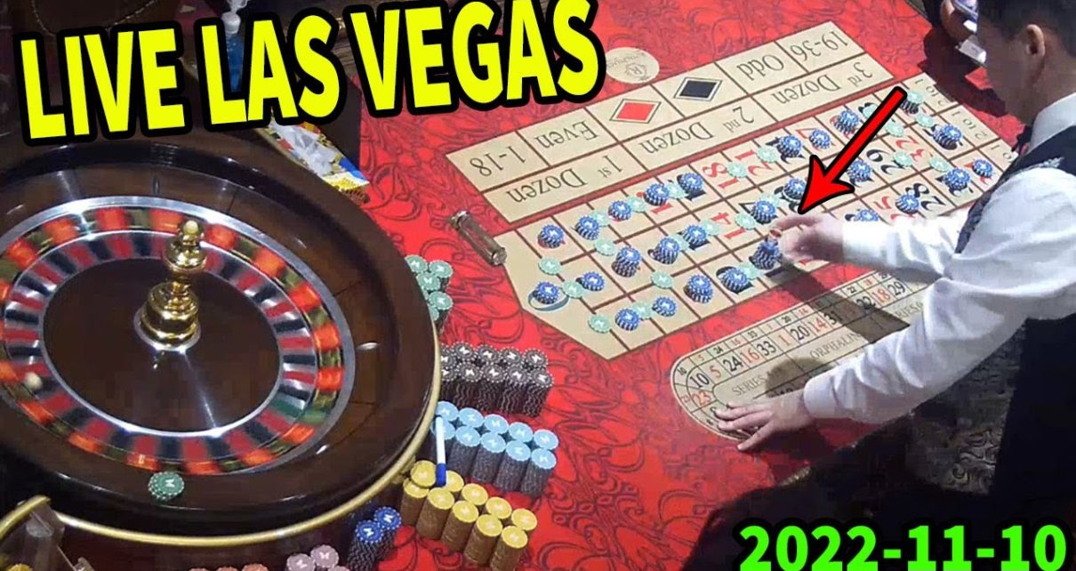 BiG Bet ROULETTE Table dark Thursday A Session at The Casino Las Vegas Exclusive?✔️ 2022-11-10