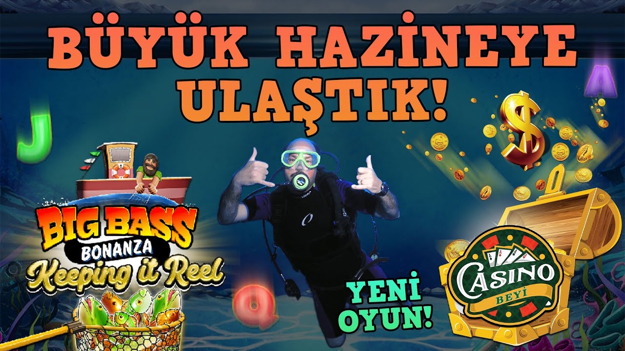 ?#BigBassBonanzaKeepingItReel'de Siftahımız Sansasyonel Oldu! Casino Beyi #slot#casino#slotoyunları