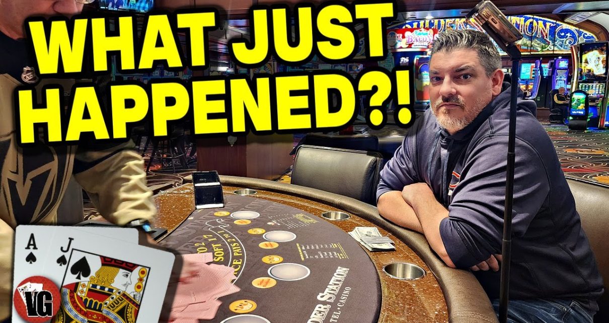 Blackjack ? It was BOUND to HAPPEN! ? Las Vegas Casino Play