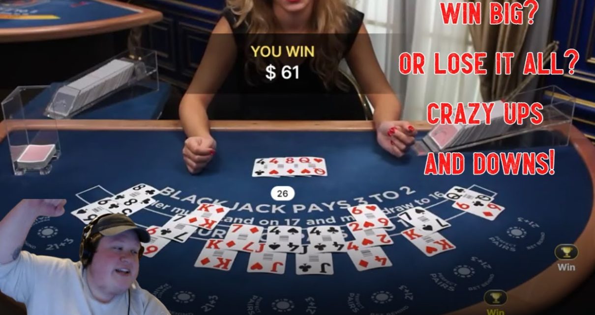 CAN I CHASE MY LOSSES??? | 18+ Online Casino Blackjack