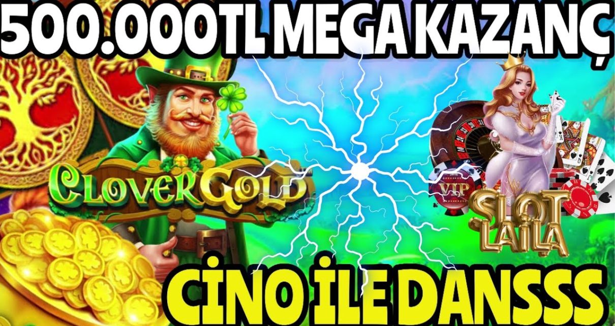 ? CLOVER GOLD ? 500.000TL KAZANÇ ??? #slot #slotoyunları #slotizle #casino #canlıcasino