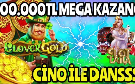 ? CLOVER GOLD ? 500.000TL KAZANÇ ??? #slot #slotoyunları #slotizle #casino #canlıcasino