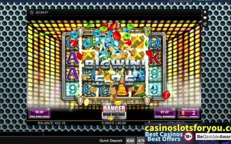 Danger High Voltage, Online Casino Slots Big Win Bonus