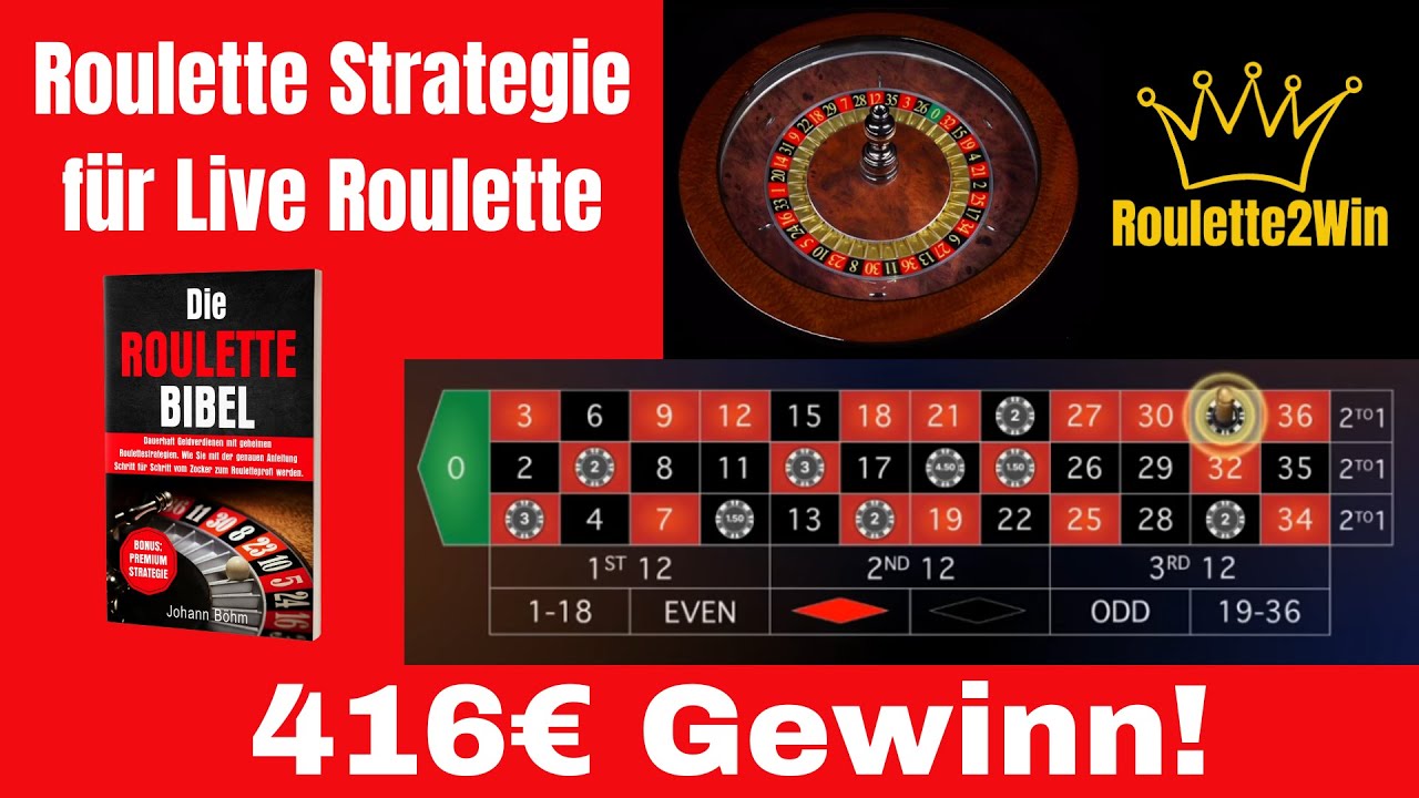 Dauerhaft Geldverdienen im Online Casino! Auf 416€ mit Roulettestrategie deutsch