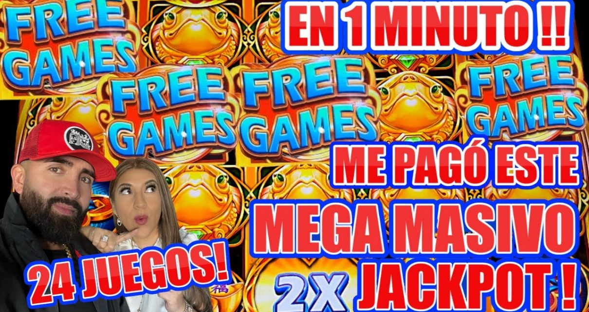 ? EN 1 MINUTO ME PAGÓ ESTE MASIVO JACKPOT EN EL CASINO !  CASH FORTUNES NOS TIRO 24 JUEGOS AL AZAR