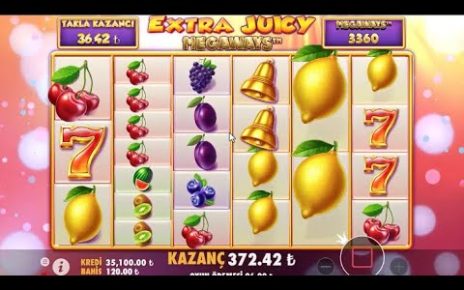 ?EXTRA JUİCY MEGAWAYS SLOT OYUNUNDA 1000X REKOR KAZANÇ #casino #slot #slotoyunları