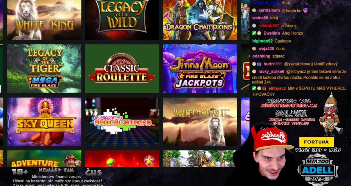 FORTUNA ONLINE CASINO 7.11.2022 • KOMPLETNÍ ZÁZNAM STREAMU