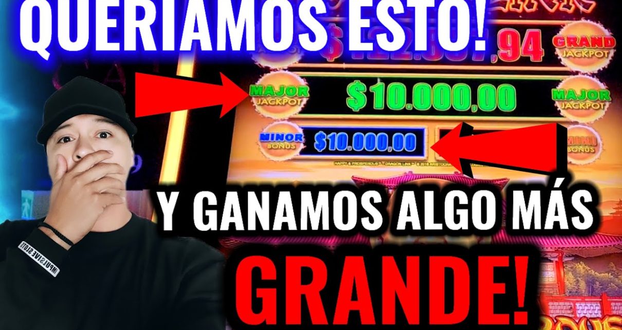 ?GANAMOS UN PREMIO MAS GRANDE QUE EL MAJOR JACKPOT EN EL CASINO! #slots