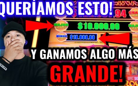 ?GANAMOS UN PREMIO MAS GRANDE QUE EL MAJOR JACKPOT EN EL CASINO! #slots