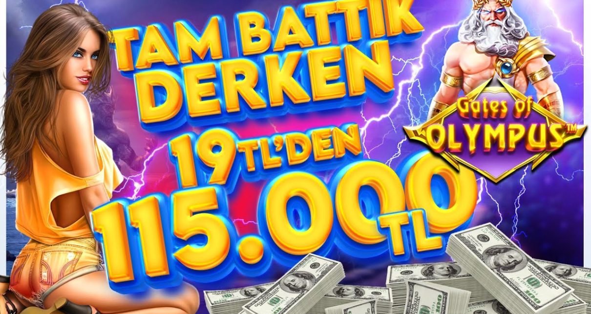GATES OF OLMYPUS ⚡️19 TL DEN 115.000 TL  REKOR KAZANÇ