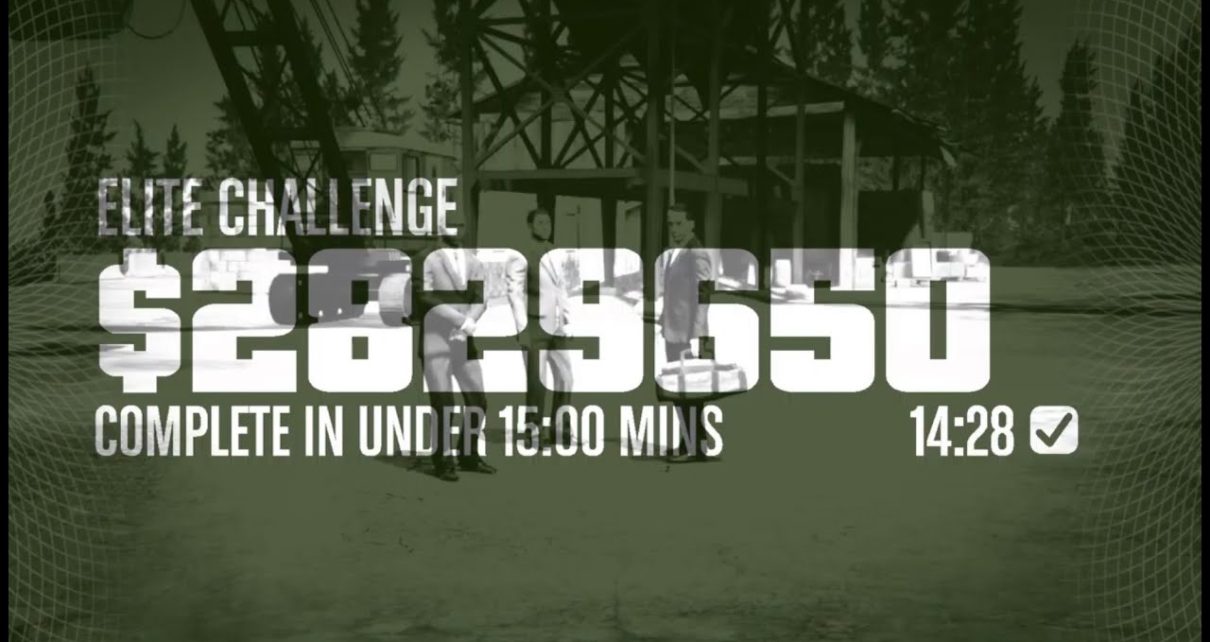 GTA ONLINE: CASINO HEIST ,400,000 ane thousand thousand (DIAMONDS) ELITE CHALLENGE