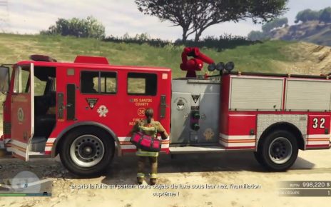 GTA ONLINE Casino heist. In tricky mode. Uniform and fire truck.