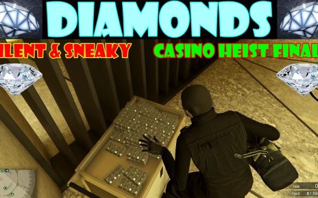 GTA Online: Casino Heist Finale – Silent & Sneaky w/Diamonds – 3 participant