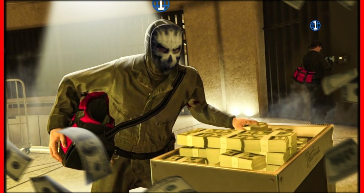 GTA Online Completing Casino Heist Starting as a Level 1..