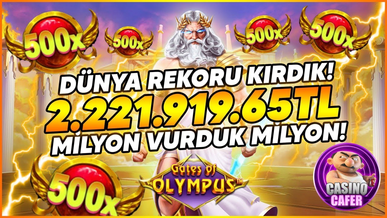 Gates Of Olympus l SLOT DÜNYA REKORU 2.5 MILYON VURDUK!